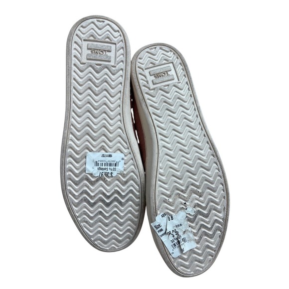 TOMS Pink Glitter Slip On Casual Comfort Shoes Women's Size 8‎ - Picture 4 of 6